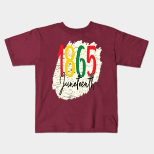 1865 Juneteenth Kids T-Shirt